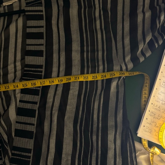 Petite large striped kimono - Picture 4 of 6